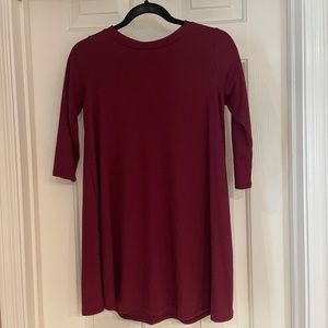 Brand new Soprano girls dress in Burgundy